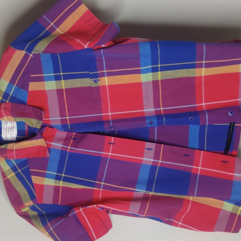 Excellent condition men's button up multi colors